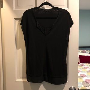 Black Knit T-shirt